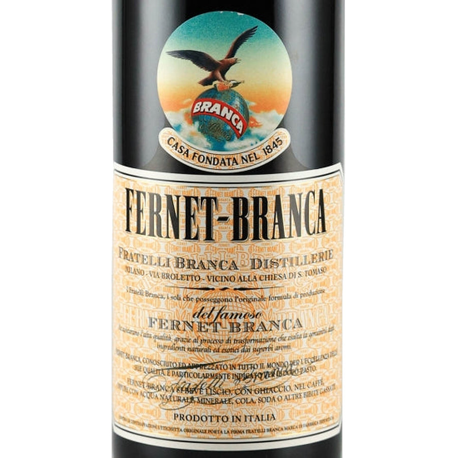 Fernet-Branca 35% bitter liqueur - front label