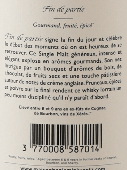 Fin De Partie - Bottle Of Japan