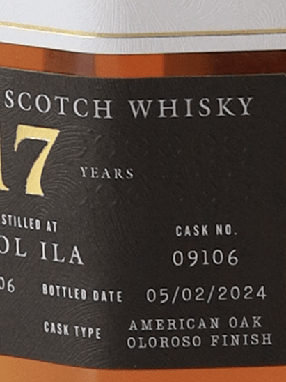 Finn Thomson Caol Ila 17 Year Old 2006 - Bottle Of Japan