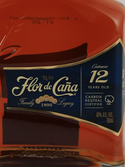 Flor de Caña 12 Year Old 700ml - Bottle Of Japan
