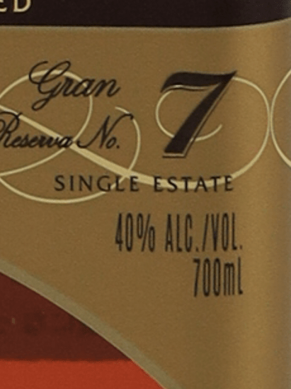 Flor de Caña 7 Year Old - Bottle Of Japan