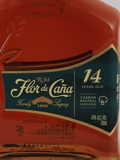 Flor de Caña Centenario 14 Year Old - Bottle Of Japan