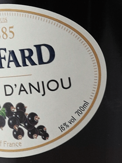 Giffard Crème de Cassis d'Anjou - Bottle Of Japan