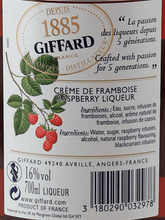 Load image into Gallery viewer, Giffard Crème de Framboise - Bottle Of Japan