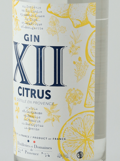 Gin Twelve Citrus - Bottle Of Japan