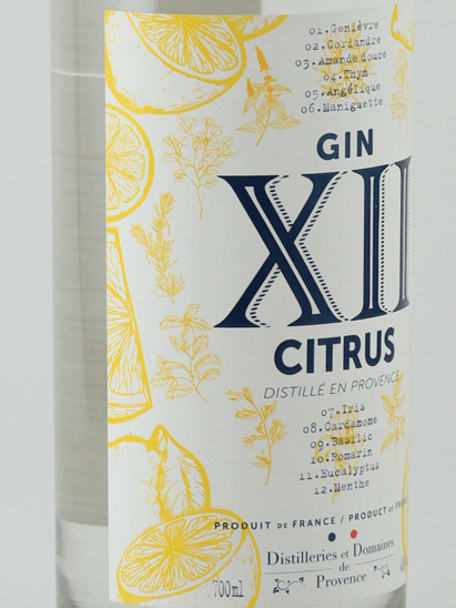 Gin Twelve Citrus - Bottle Of Japan