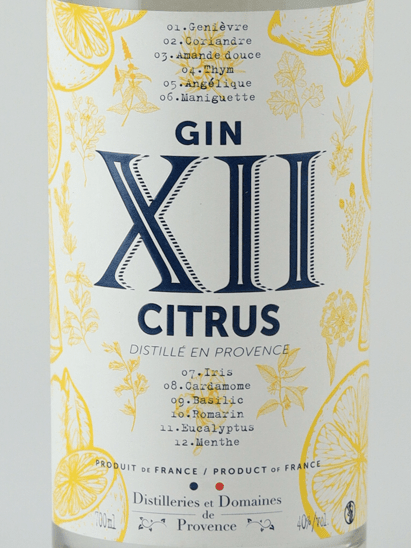 Gin Twelve Citrus - Bottle Of Japan