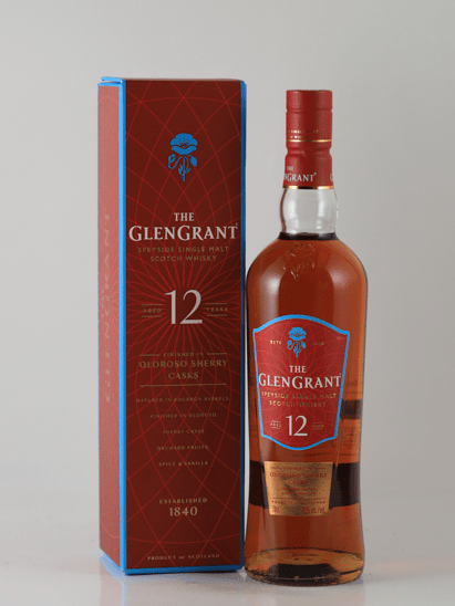 Glen Grant 12 Year Old Sherry Cask Finish - Bottle Of Japan