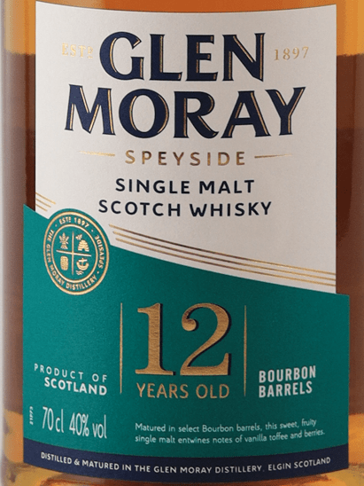 Glen Moray 12 Year Old - Bottle Of Japan