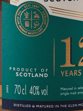Load image into Gallery viewer, Glen Moray 12 Year Old - Bottle Of Japan