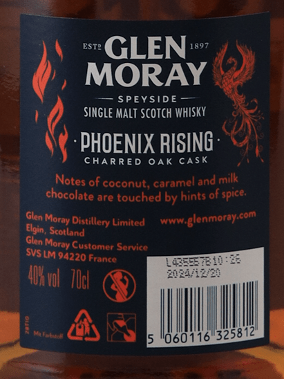 Glen Moray Phoenix Rising - Bottle Of Japan