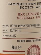 Load image into Gallery viewer, Glen Scotia 5 Year Old 2018 Three Tenors Choice - Bottle Of Japan