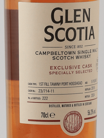 Glen Scotia 5 Year Old 2018 Three Tenors Choice - Bottle Of Japan