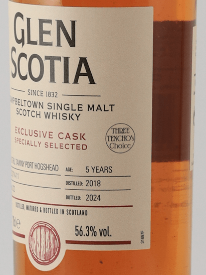 Glen Scotia 5 Year Old 2018 Three Tenors Choice - Bottle Of Japan