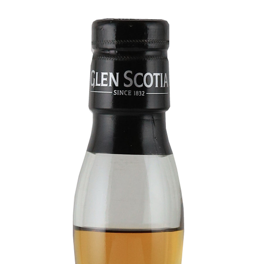 Glen Scotia 8 Year Old Campbeltown Malts Festival 2022 700ml - Black capsule and bottle neck