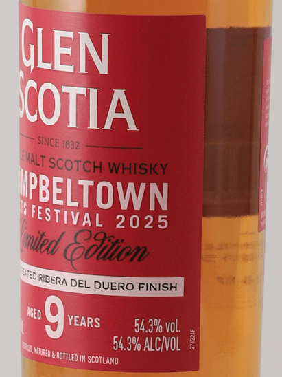 Glen Scotia 9 Year Old Festival Edition 2025 - Bottle Of Japan