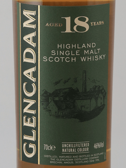 Glencadam 18 Year Old - Bottle Of Japan