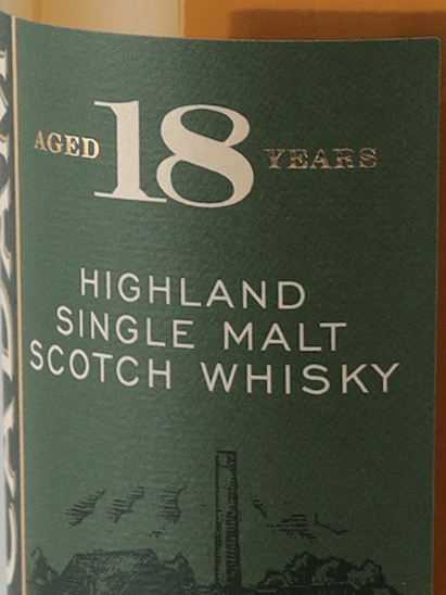 Glencadam 18 Year Old - Bottle Of Japan