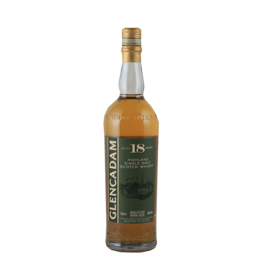Glencadam 18 Year Old Highland Single Malt Scotch Whisky - bottle front