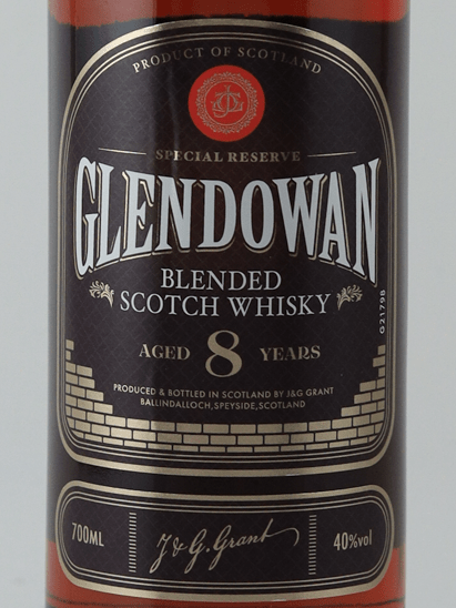 Glendowan 8 Year Old - Bottle Of Japan