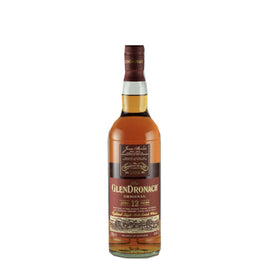 Glendronach 12 Year Old Non-Chill Filtered Single Malt Scotch Whisky 43% 700ml - bottle front