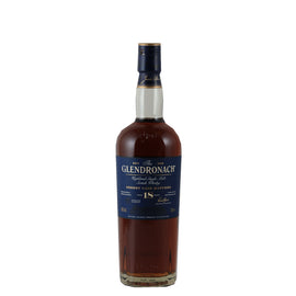 Glendronach 18 Year Old Single Malt Scotch Whisky New Label - bottle front