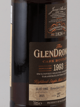 Load image into Gallery viewer, Glendronach 27 Year Old 1993 for TAKASHIMAYA - Bottle Of Japan