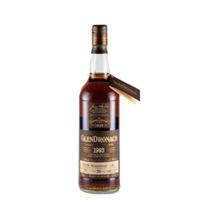 Load image into Gallery viewer, Glendronach 28 Year Old 1993 Cask 6865 52.8% 700ml - Bottle front with hanging tag