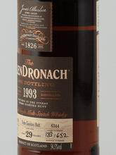 Load image into Gallery viewer, Glendronach 29 Year Old 1993 6344 - Bottle Of Japan