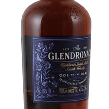 Load image into Gallery viewer, Glendronach Ode to the Dark 50.8%, 700ml - label left angle