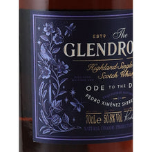 Load image into Gallery viewer, Glendronach Ode to the Dark 50.8%, 700ml - label left artwork