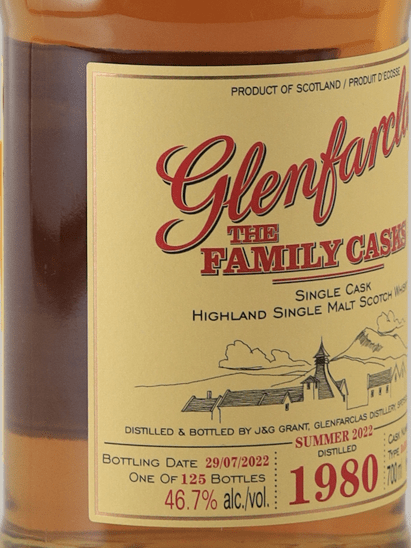 Glenfarclas Family Cask 1980/2022 - Bottle Of Japan