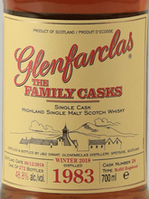Load image into Gallery viewer, Glenfarclas Family Cask 1983/2018 - Bottle Of Japan