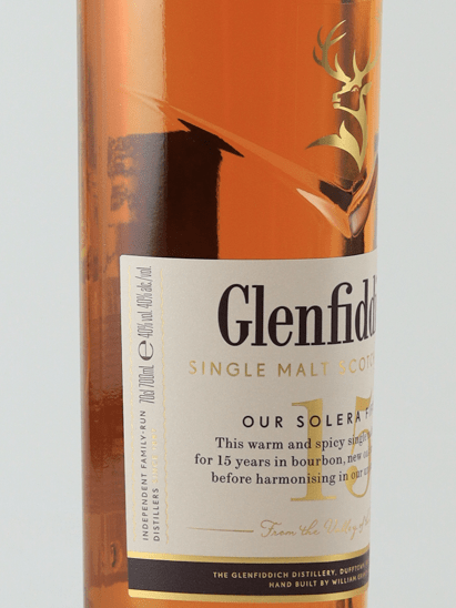 Glenfiddich 15 Year Old Festival Design - Bottle Of Japan