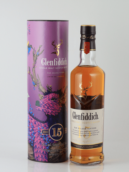 Glenfiddich 15 Year Old Festival Design - Bottle Of Japan