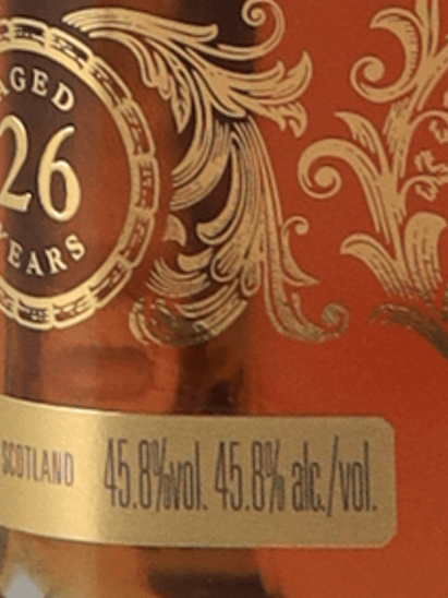 Glenfiddich 26 Year Old Grande Couronne - Bottle Of Japan