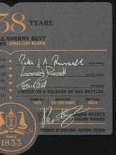 Load image into Gallery viewer, Glengoyne 38 Year Old Russell Family Cask - Bottle Of Japan