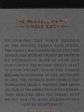 Load image into Gallery viewer, Glengoyne 38 Year Old Russell Family Cask - Bottle Of Japan