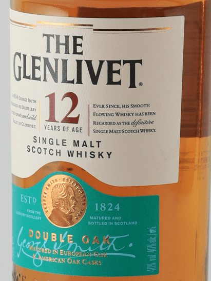 Glenlivet 12 Year Old 1L - Bottle Of Japan