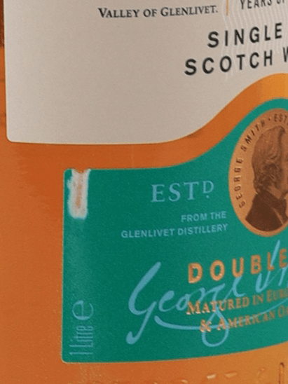 Glenlivet 12 Year Old 1L - Bottle Of Japan