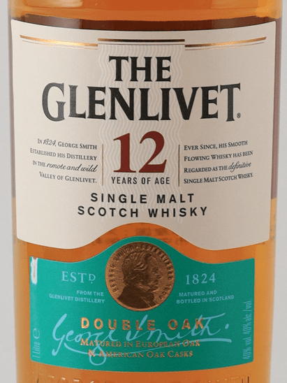 Glenlivet 12 Year Old 1L - Bottle Of Japan