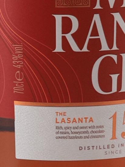 Glenmorangie 15 Year Old Lasanta - Bottle Of Japan