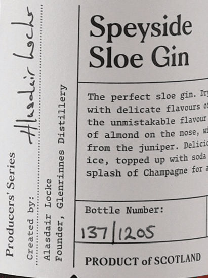 Glenrinnes Speyside Slow Gin 2024 Edition - Bottle Of Japan