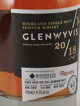 Load image into Gallery viewer, Glenwyvis 2018 224 for RUDDER LTD. × Highlander Inn Craigellachie - Bottle Of Japan