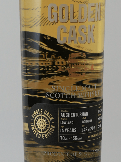 Golden Cask Auchentoshan 14 Year Old 2007 - Bottle Of Japan