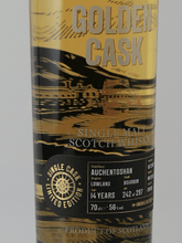 Load image into Gallery viewer, Golden Cask Auchentoshan 14 Year Old 2007 - Bottle Of Japan