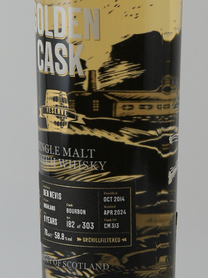 Golden Cask Ben Nevis 9 Year Old 2014 - Bottle Of Japan