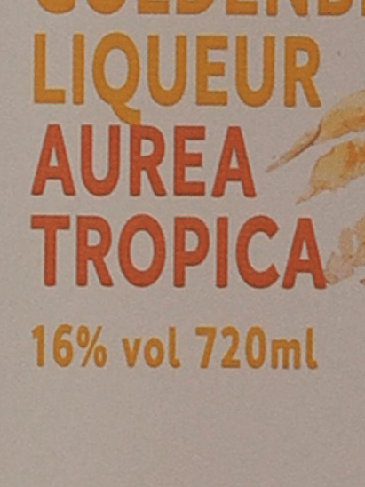 GoldenBerry Liqueur Aurea Tropica 720ml - Bottle Of Japan
