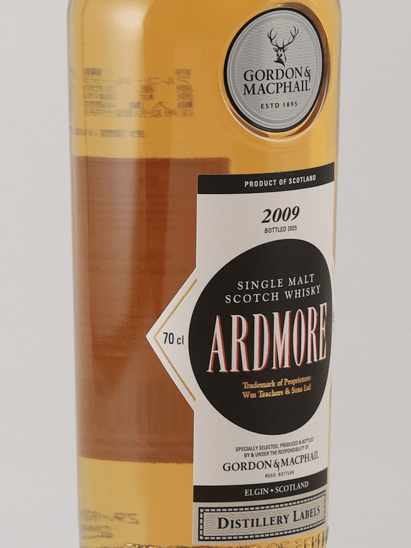 Gordon & MacPhail Distillery Label Ardmore 2009／2025 - Bottle Of Japan