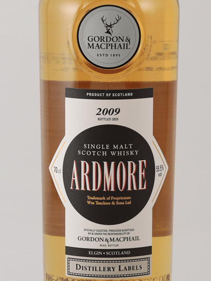 Gordon & MacPhail Distillery Label Ardmore 2009／2025 - Bottle Of Japan